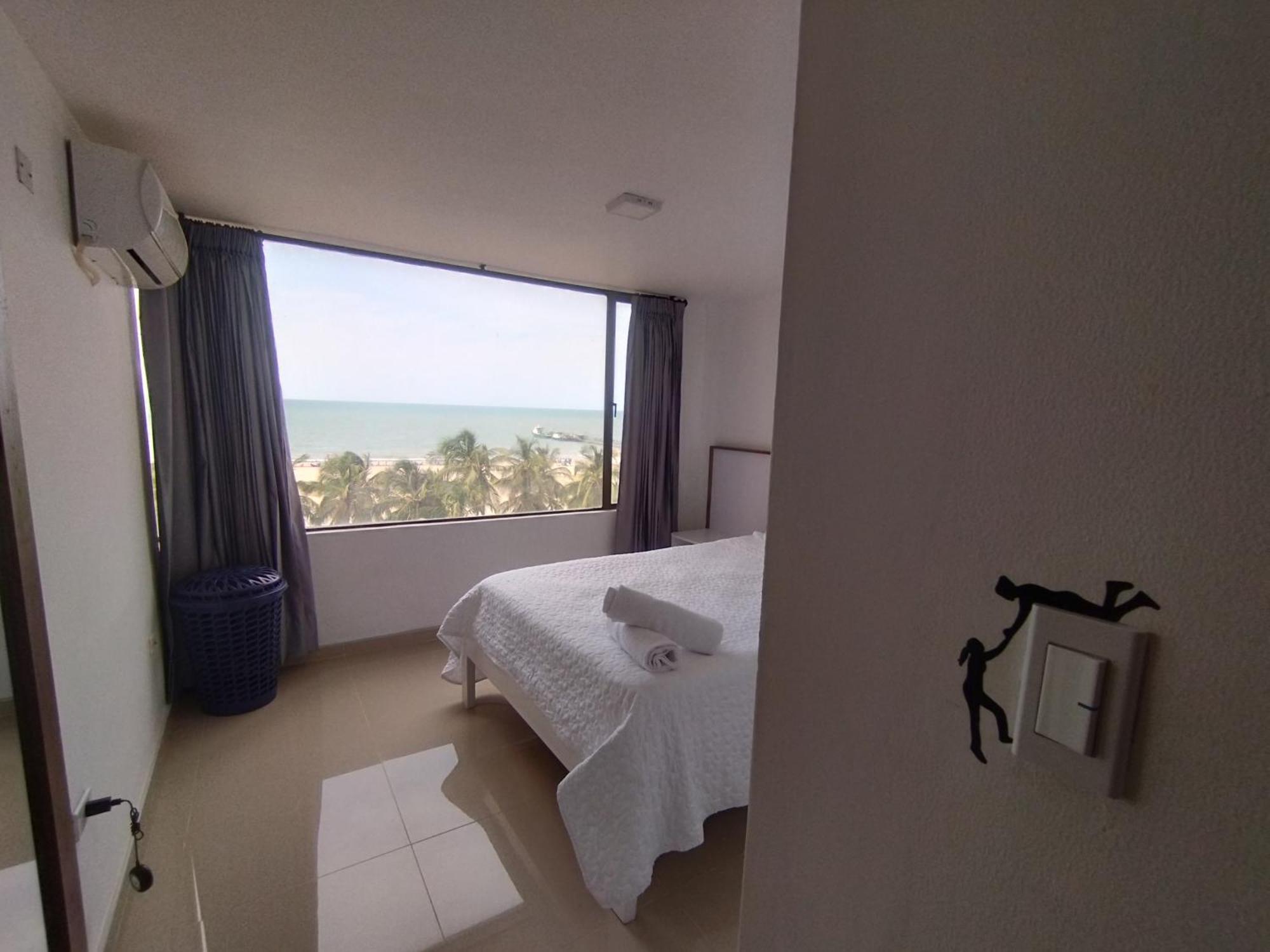 Riohacha III Apartamento Comodo Y Seguro Perfectos Para Trabajar O Vacacionar Con Balcon Frente Al Malecon Exterior photo
